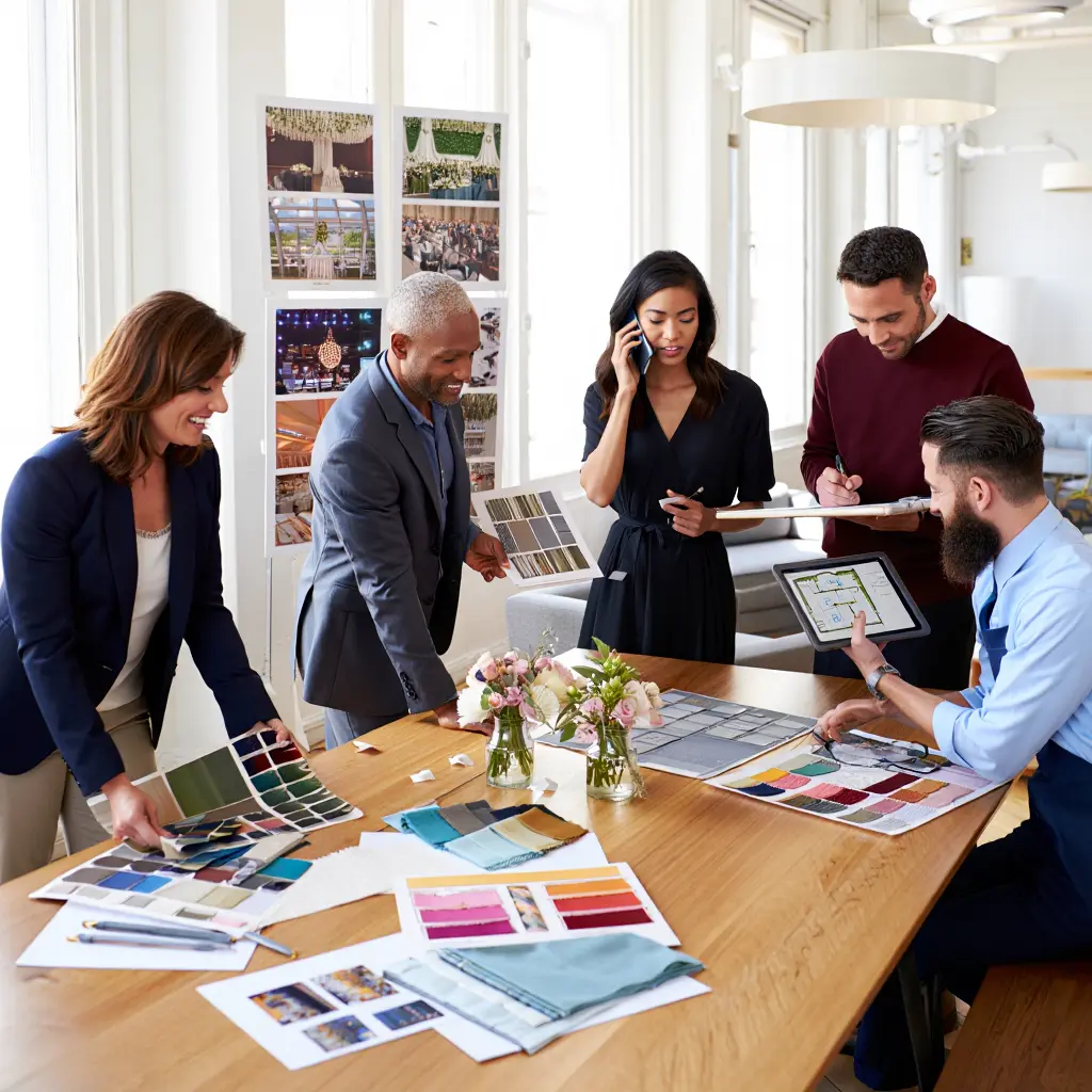 Our professional event planning team