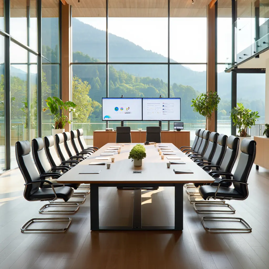 Corporate retreat venue with modern conference facilities